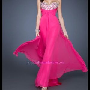 La femme - GIGI PROM DRESS -HOT PINK!💓